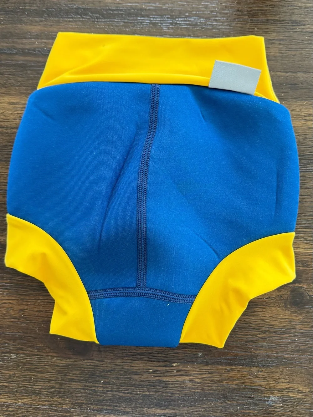 Kids Blue and Yellow Swim Nappy